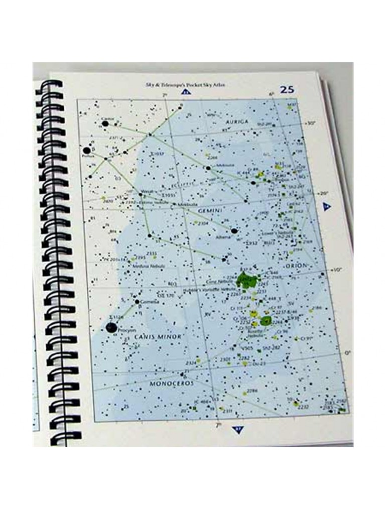 rek alledaags Umeki Pocket Star Atlas (Black stars/white background) | Astronomics.com