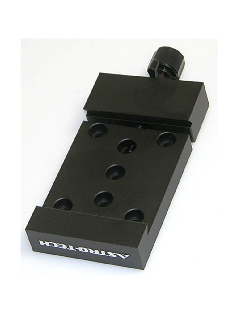 Dovetail accessory adapter for Losmandy-style "D-plate" dovetails, black