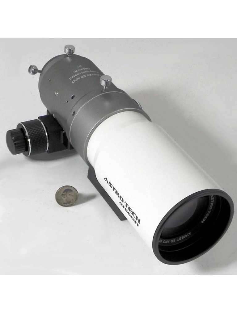 AT60EDT 60mm f/7 ED triplet apo refractor, white and gray tube