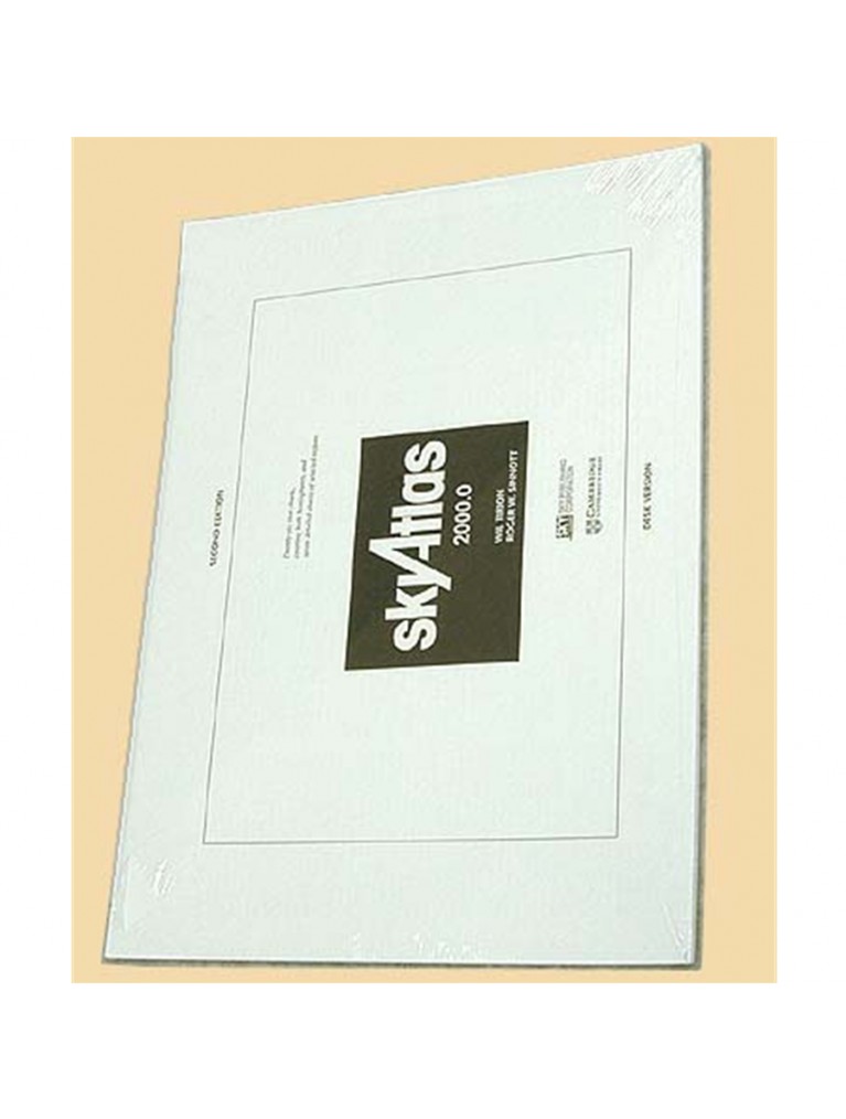 Tirion Atlas 2000.0, Desk, 2Nd ed. (black stars/white background)