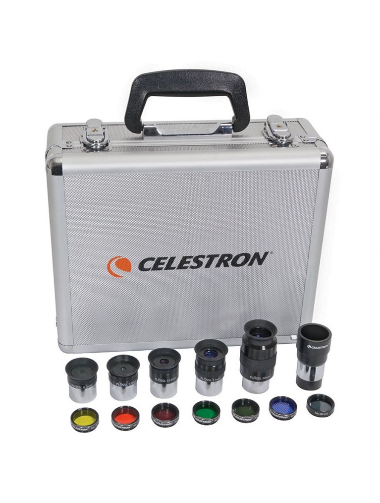 Kit of 1.25" Plössl eyepieces and visual accessories
