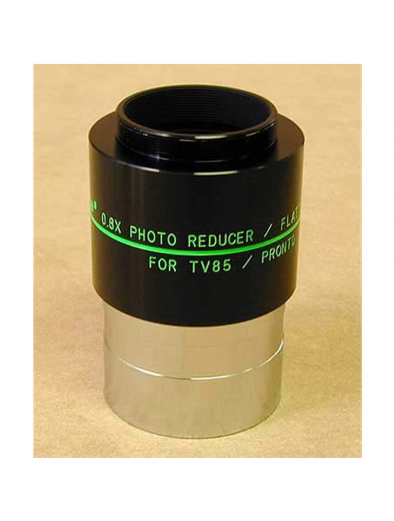 0.8X reducer/photographic field flattener for TV-85/Pronto