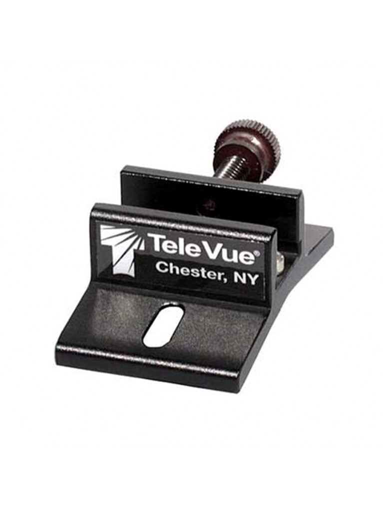 Accessory bracket to mount a TeleVue TV-60 on an SCT as a superfinder