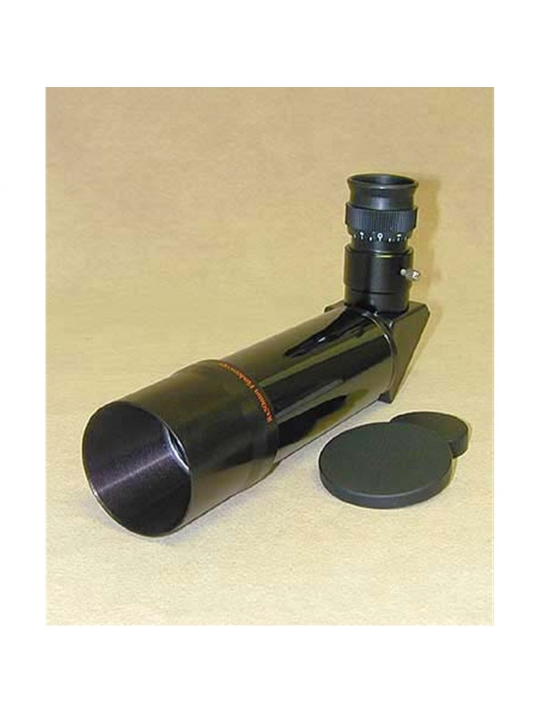 7.5 X 50mm black right angle finder