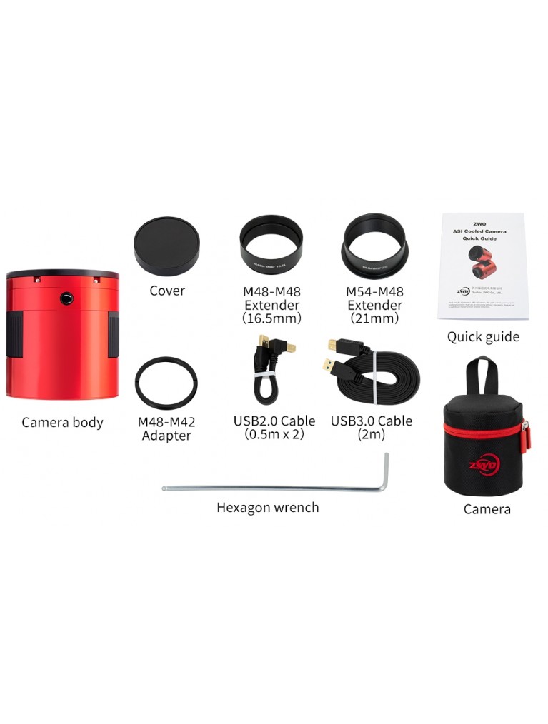ZWO ASI6200MC PRO USB 3.0 COOLED Color ASTRONOMY IMAGING CAMERA