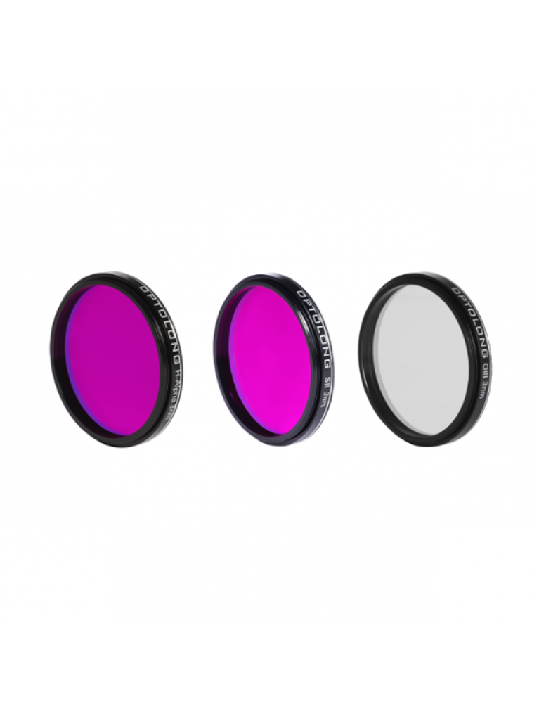 Optolong SHO-3nm 2" Filter Set with H-Alpha, SII, and OIII Filters