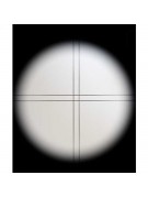 Actual finderscope crosshairs (picture taken through eyepiece without having illuminator turned on).