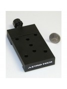 Dovetail accessory adapter for Losmandy-style "D-plate" dovetails, black