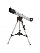 Full length image of the Celestron 80LCM on its tripod.