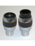 Image showing how the twist-up eyecup extends from the body of a typical Celestron Luminos eyepiece when the rubber grip band is turned.