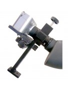 Image showing the digital camera adapter in use on a spotting scope.