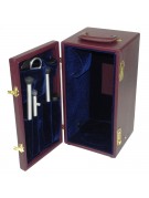 Image showing the interior of the Questar case with storage for standard accessories.